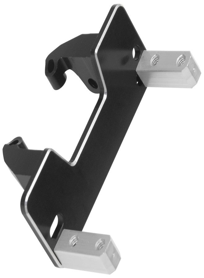 Share Goo قاعدة تثبيت سيرفو المحور المعدني من ShareGoo متوافقة مع محور Axial SCX10 II 90046 AR44 ومحور MN999، قطعة ترقية لسيارة الزحف RC بمقياس 1/10 (أسود) - Image 3